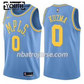 Barn Los Angeles Lakers Tröja Kyle Kuzma 0 Nike Hardwood Classics Swingman